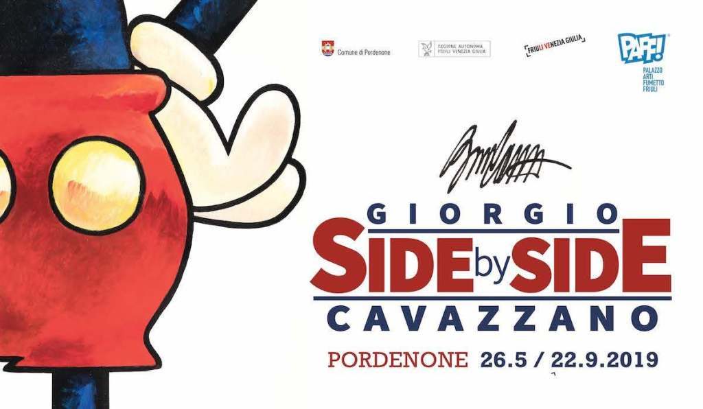 Side by Side mostra Giorgio Cavazzano Pordenone 2019